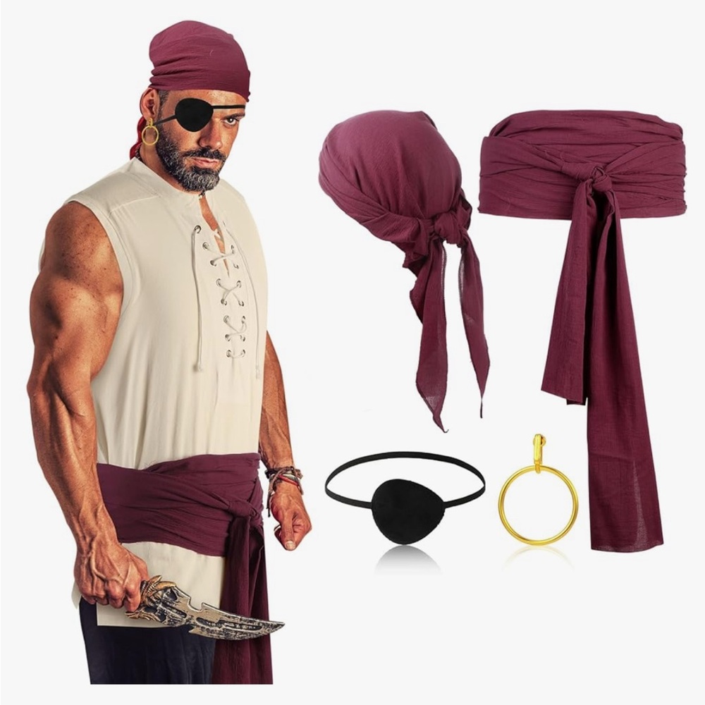 Adult Pirate Costume (NWT)